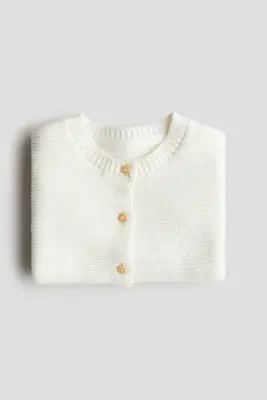 Gilet en maille - Blanc