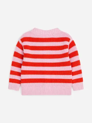 Gilet en coton - Rose/Rouge