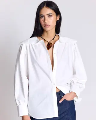 Chemise Marianna blanc naturel