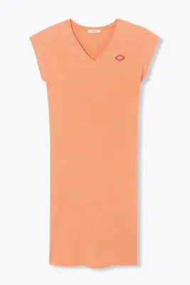 Robe longue en jersey