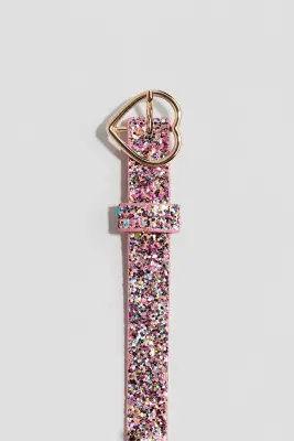 Ceinture scintillante - Rose/multicolore