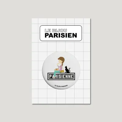 MAGNET PARISIENNE - MACARONS - CHAT