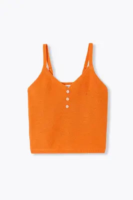 Crop top en maille Femme