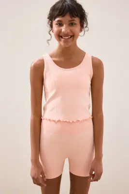 Ensemble 2 pièces Seamless DryMove™ - Abricot clair