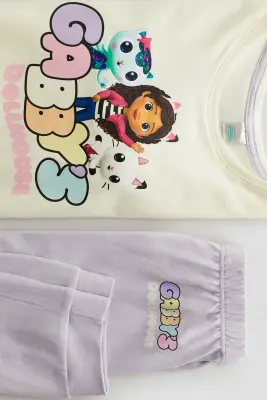 Pyjama en jersey - Violet clair/Gabby