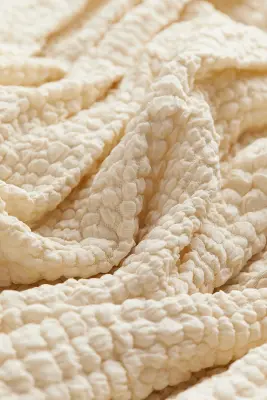 Minijupe drapée - Beige clair