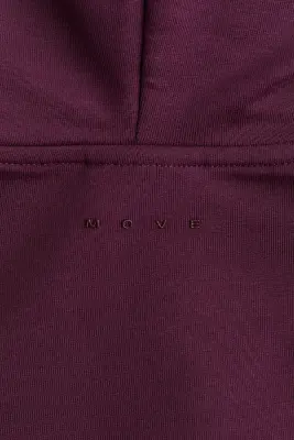 Hoodie de sport zippé - Bordeaux