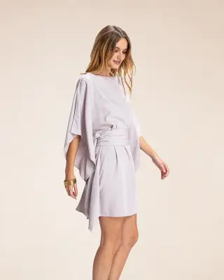 Robe Kimono purple kir