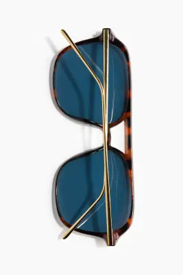 Polarised sunglasses - Marron foncé/bleu
