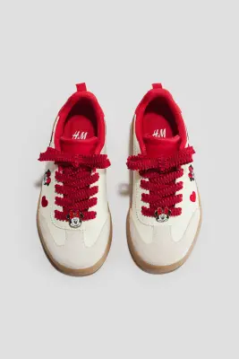 Sneakers avec motifs - Rouge/Minnie