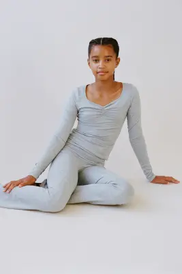 Top de sport SoftMove™ - Gris chiné