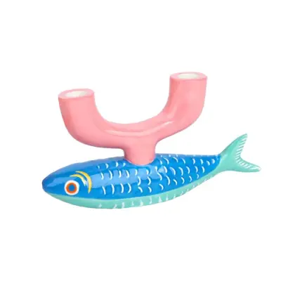 Bougeoir Double Poisson