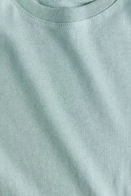 T-shirt en coton - Turquoise clair
