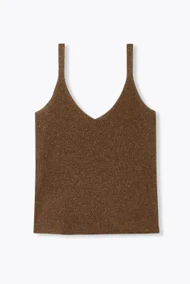 Pull-débardeur pailleté Femme