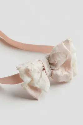 Ensemble 2 pièces en tissu jacquard - Rose ancien clair
