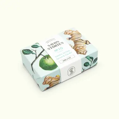 Savon N°10 Le Détoxifiant spiruline Savon Stories