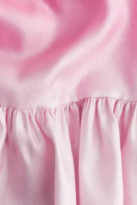 Robe trapèze scintillante - Rose/dégradé