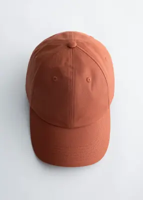 Casquette en sergé de coton - Marron Clair
