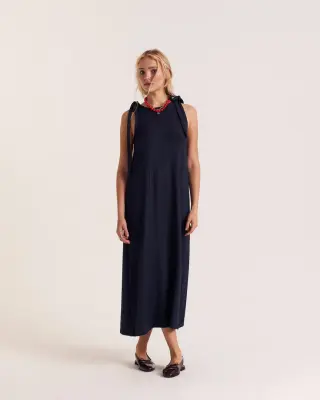 Robe Morgana Bleu marine