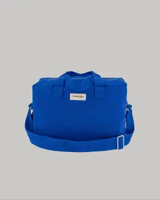 Sac Sauval sergé de coton Venice Blue Rive Droite