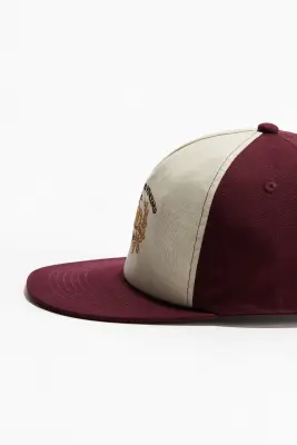 Casquette en twill de coton - Rouge/The Hamptons Vineyard
