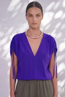 Blouse Calo Forte Ultraviolet