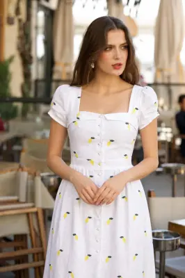 Estelle Linen Dress