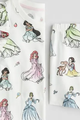 Pyjama imprimé - Blanc/princesses Disney