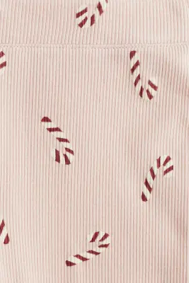 Legging imprimé en jersey - Rose clair/sucres d'orge