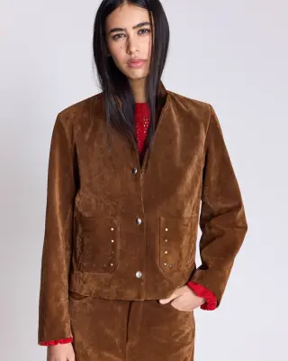 Veste Isolde noisette
