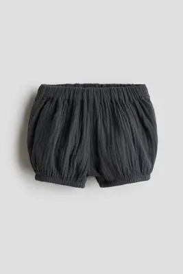 Ensemble 2 pièces en mousseline de coton - Gris foncé