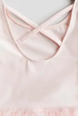 Justaucorps avec jupe en tulle - Rose clair