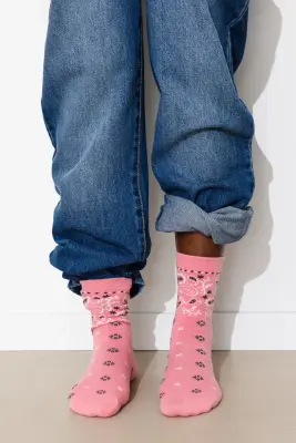 Chaussettes motif bandana