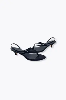 Sandales en cuir suédé Femme