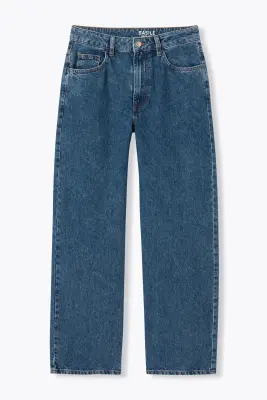 BASILE jean droit taille haute