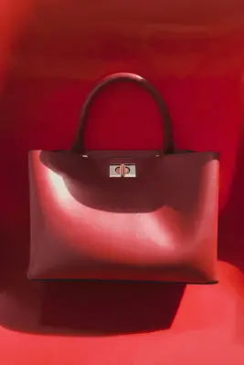 Sac crossbody - Rouge foncé