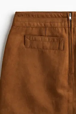 Minijupe - Beige foncé