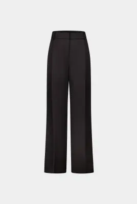 PANTALON SATIN À PLIS PLITA