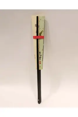 éventail japonais ancien Tsuru