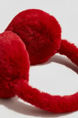Cache-oreilles duveteux - Rouge