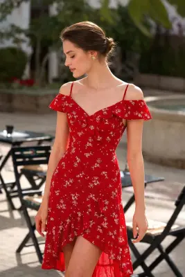Lana Ruffle Dress