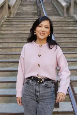 Cardigan Chloé - rose