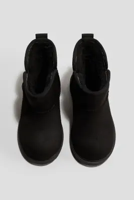 Bottines imperméables et chaudement doublées - Noir