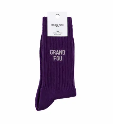 Chaussettes Grand Fou - Félicie Aussi