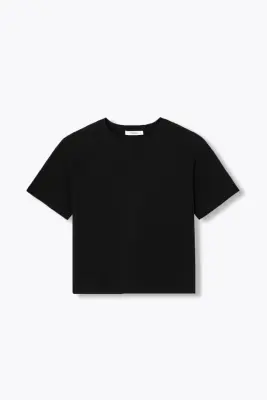T-shirt basique col rond Femme