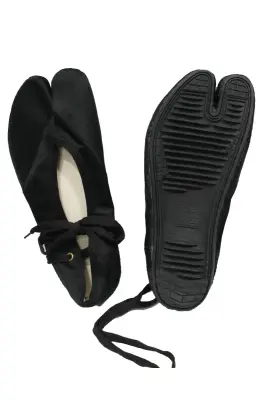 Ballerines japonaises Obi Noir