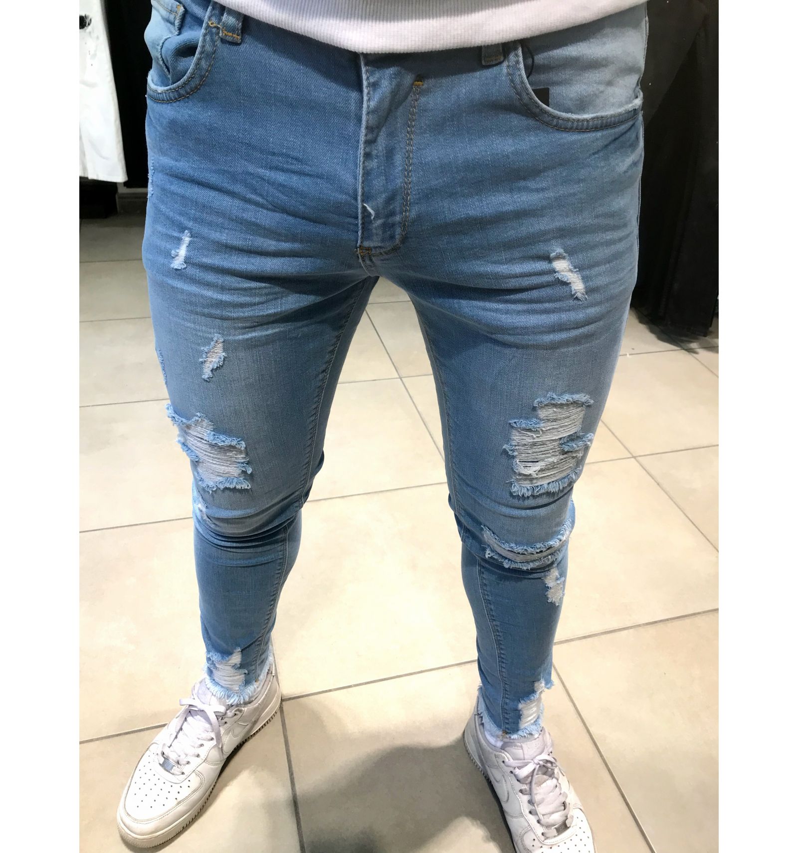 Jean ZOOM FLIGHT délavé