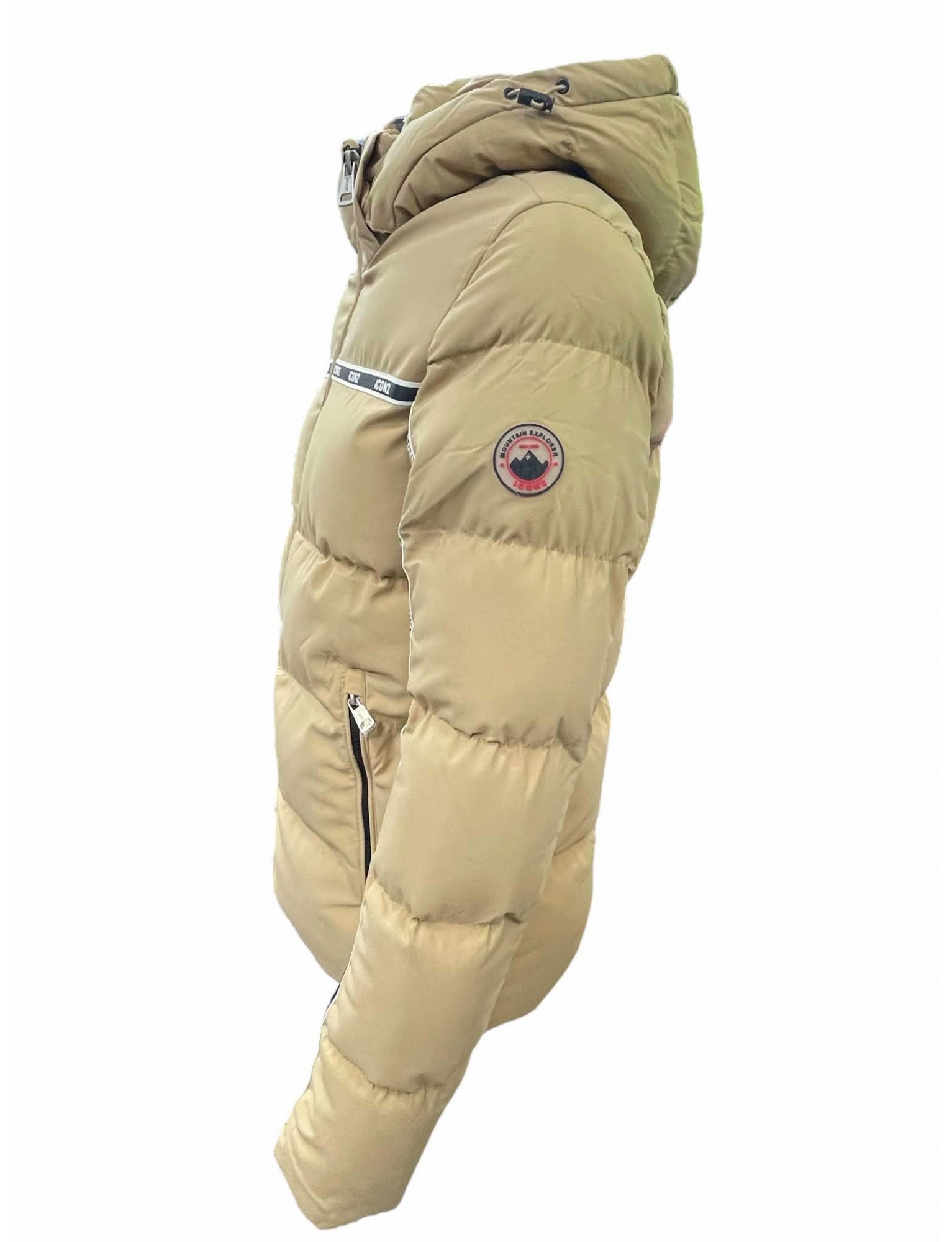 Doudoune icon2 beige matelassée