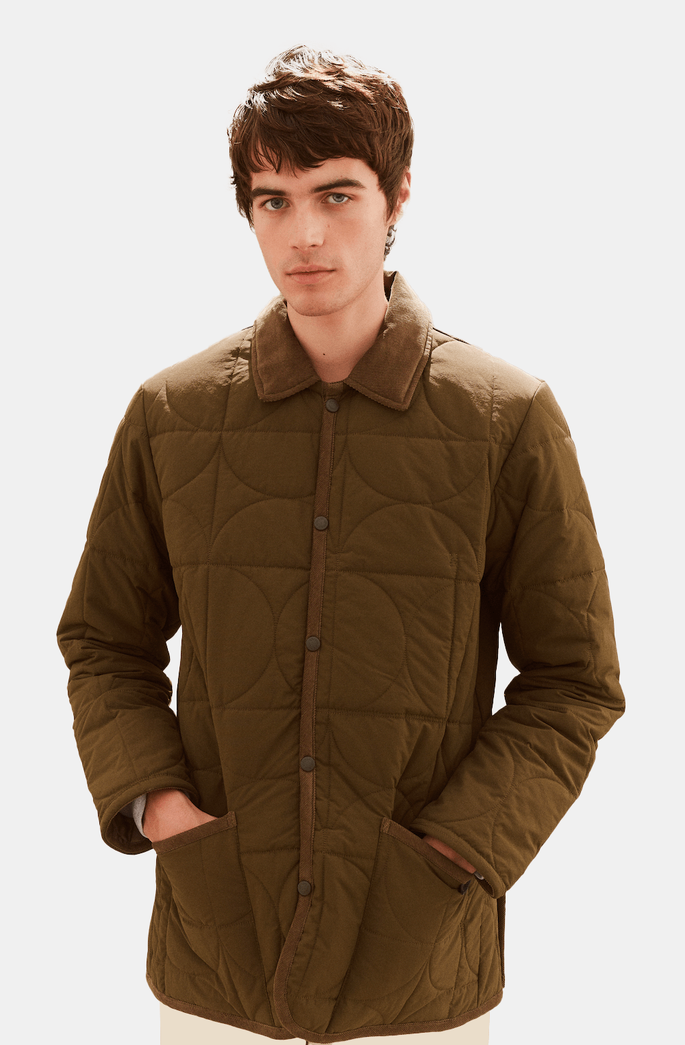Lavenham veste Denham khaki