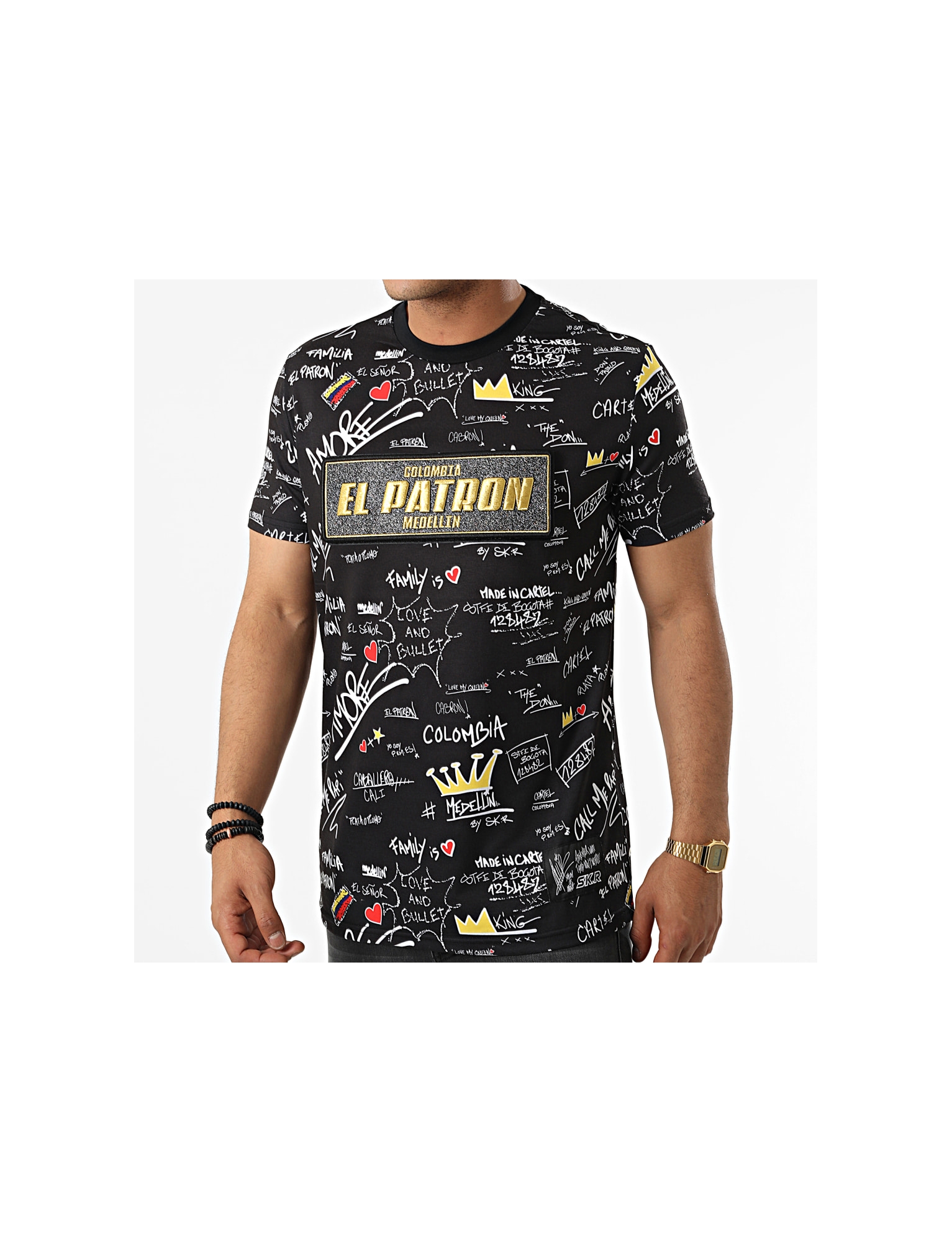 Teeshirt Plata o plomo Noir